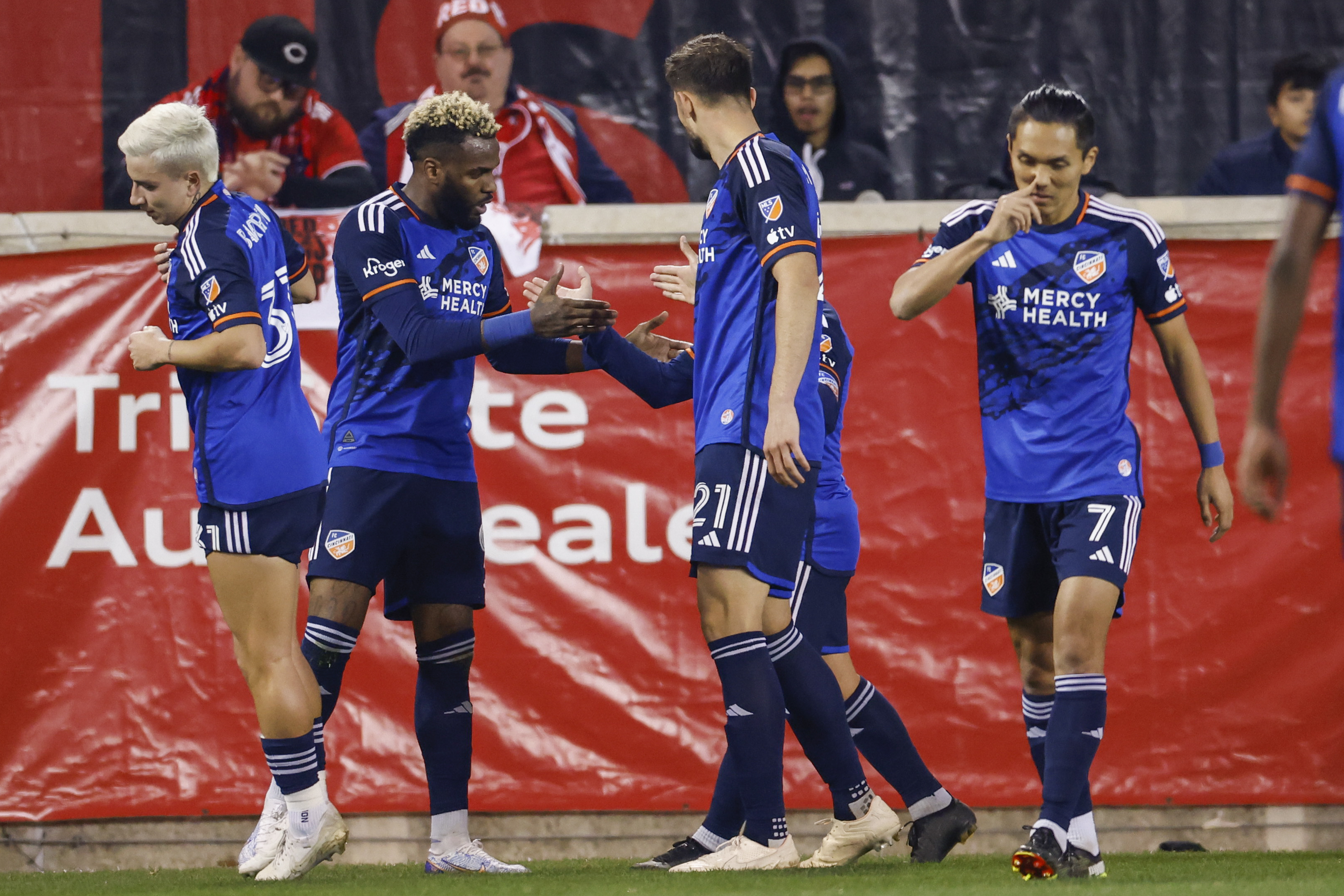 FC Cincinnati playoff match against New York Red Bulls