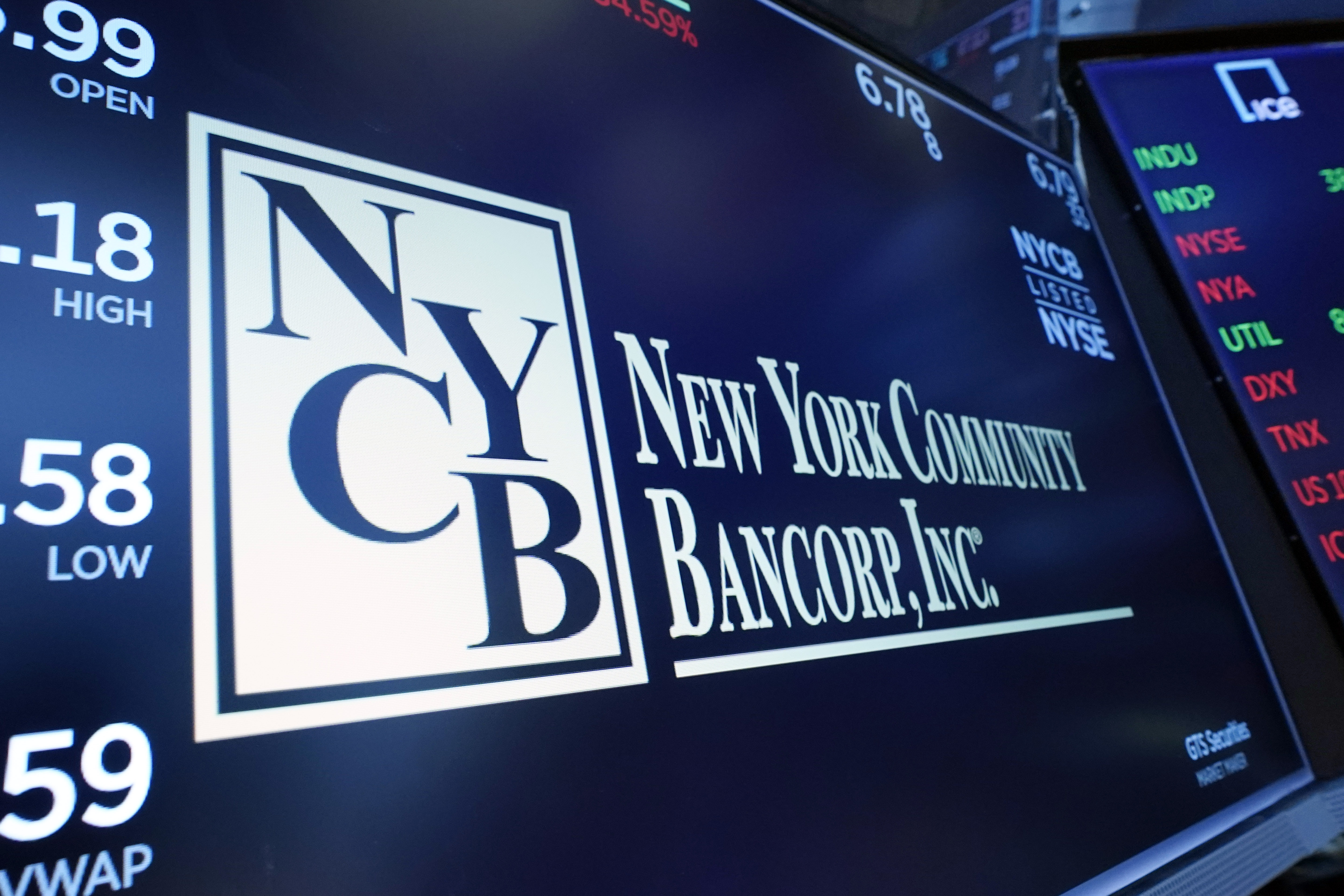 New York Community Bancorp tries to reassure investors as stock continues  to wobble