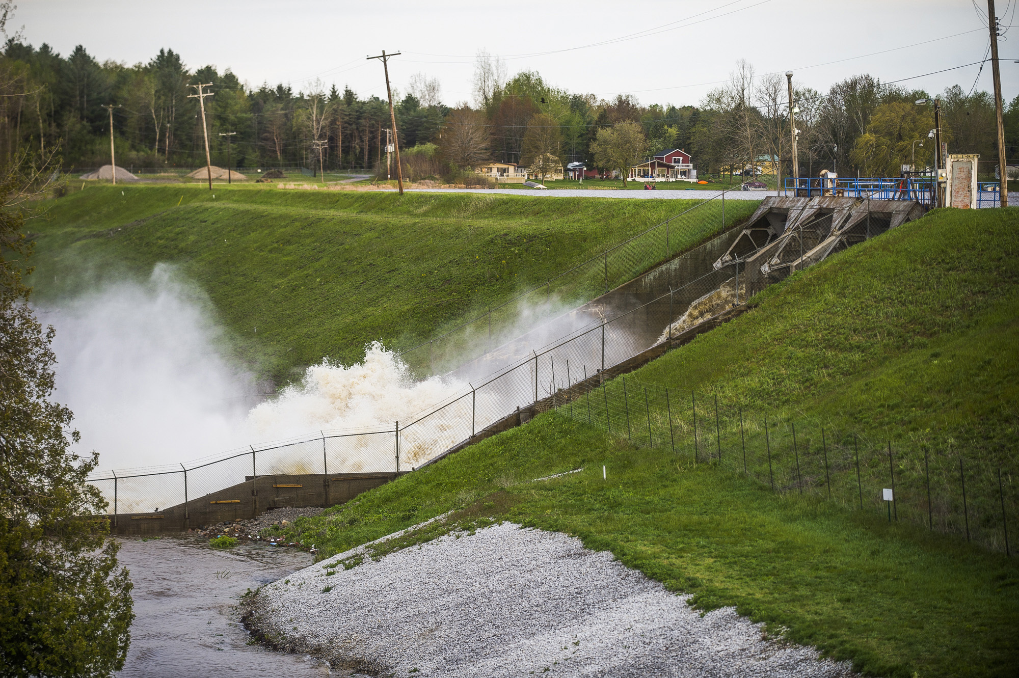 Carroll County's Cascade Lake drained after dam concerns