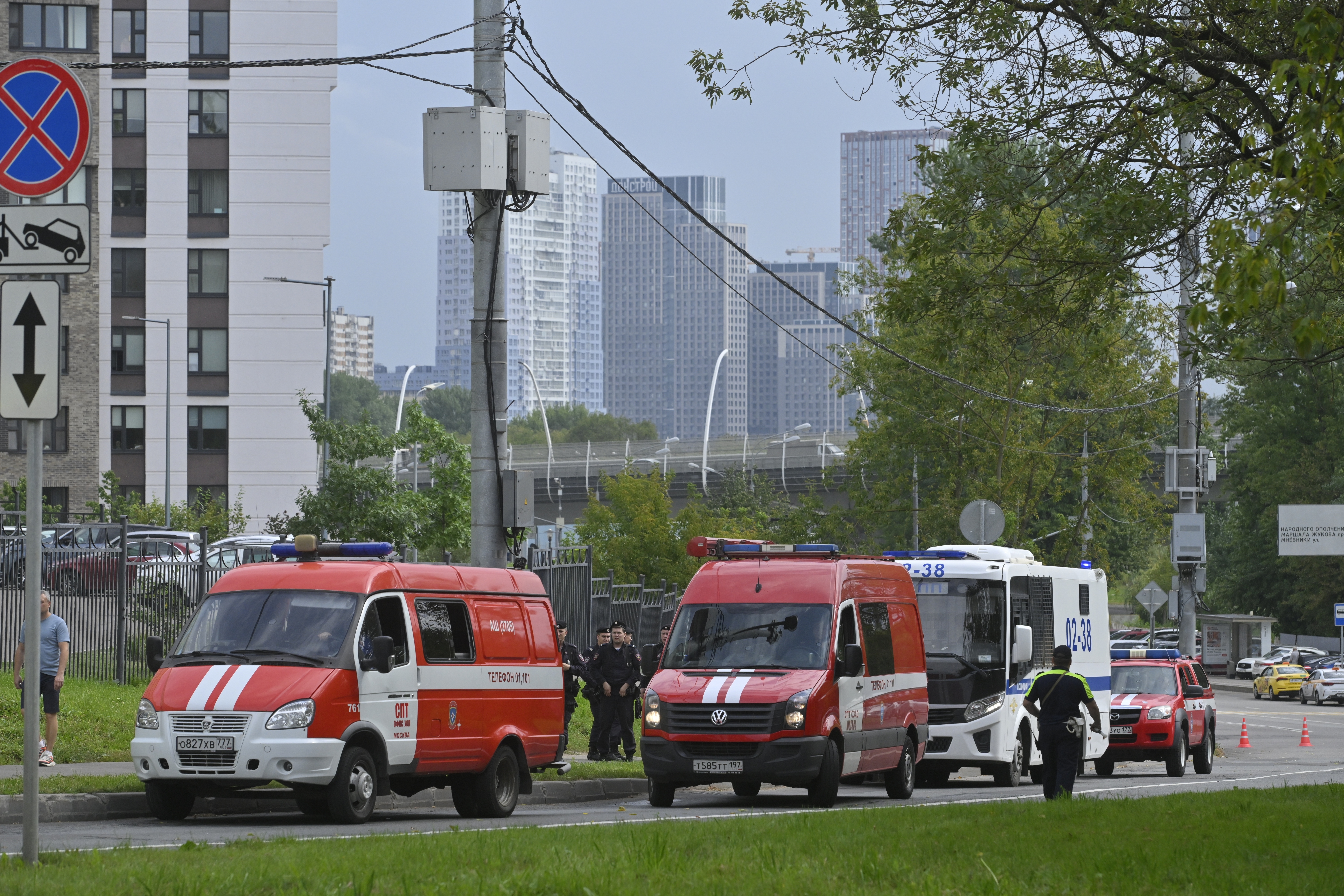 Large-scale drone attack hits Moscow for first time in Ukraine war, Russia