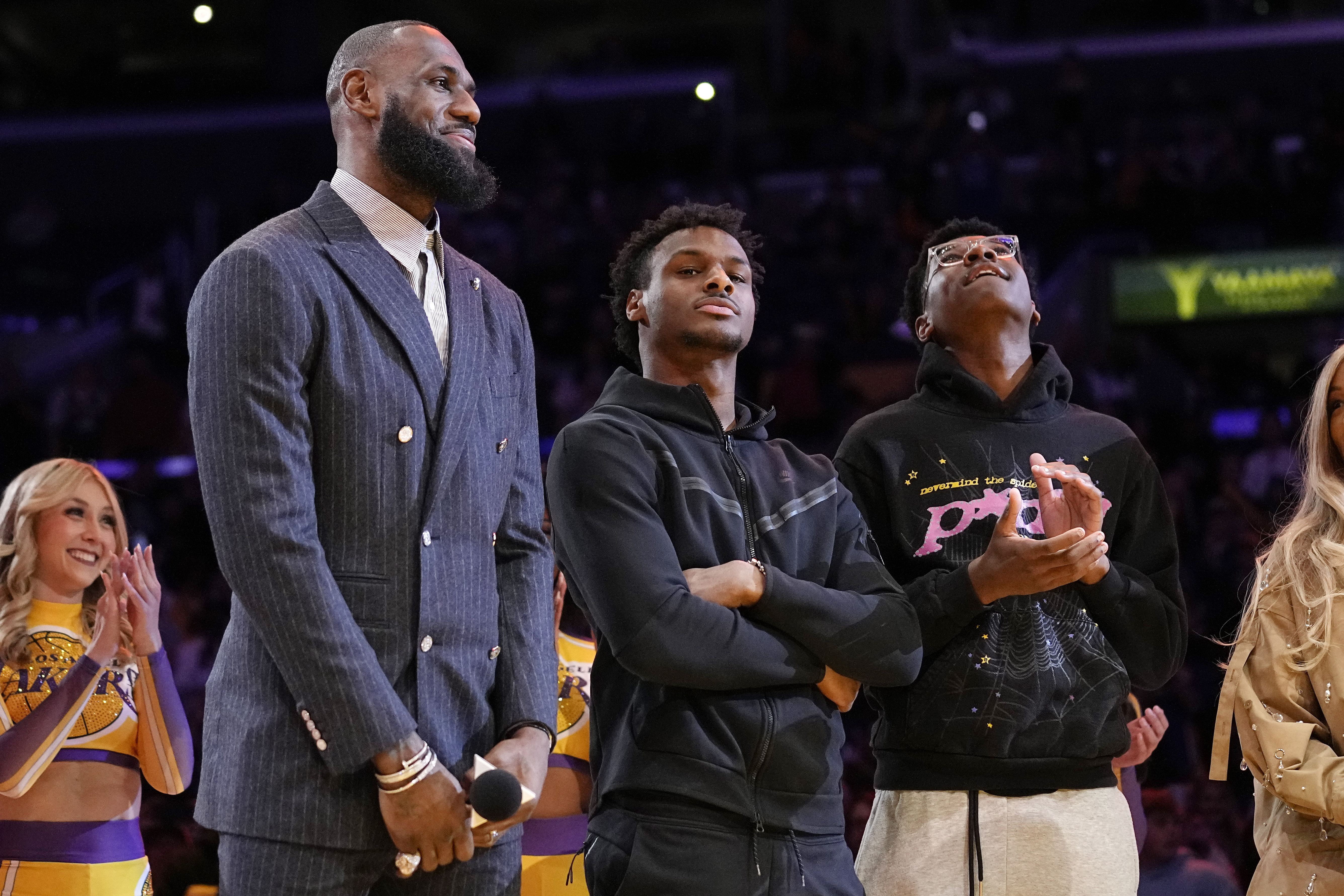 USC still preparing for a European tour as Bronny James recovers at home  after cardiac arrest | AP News