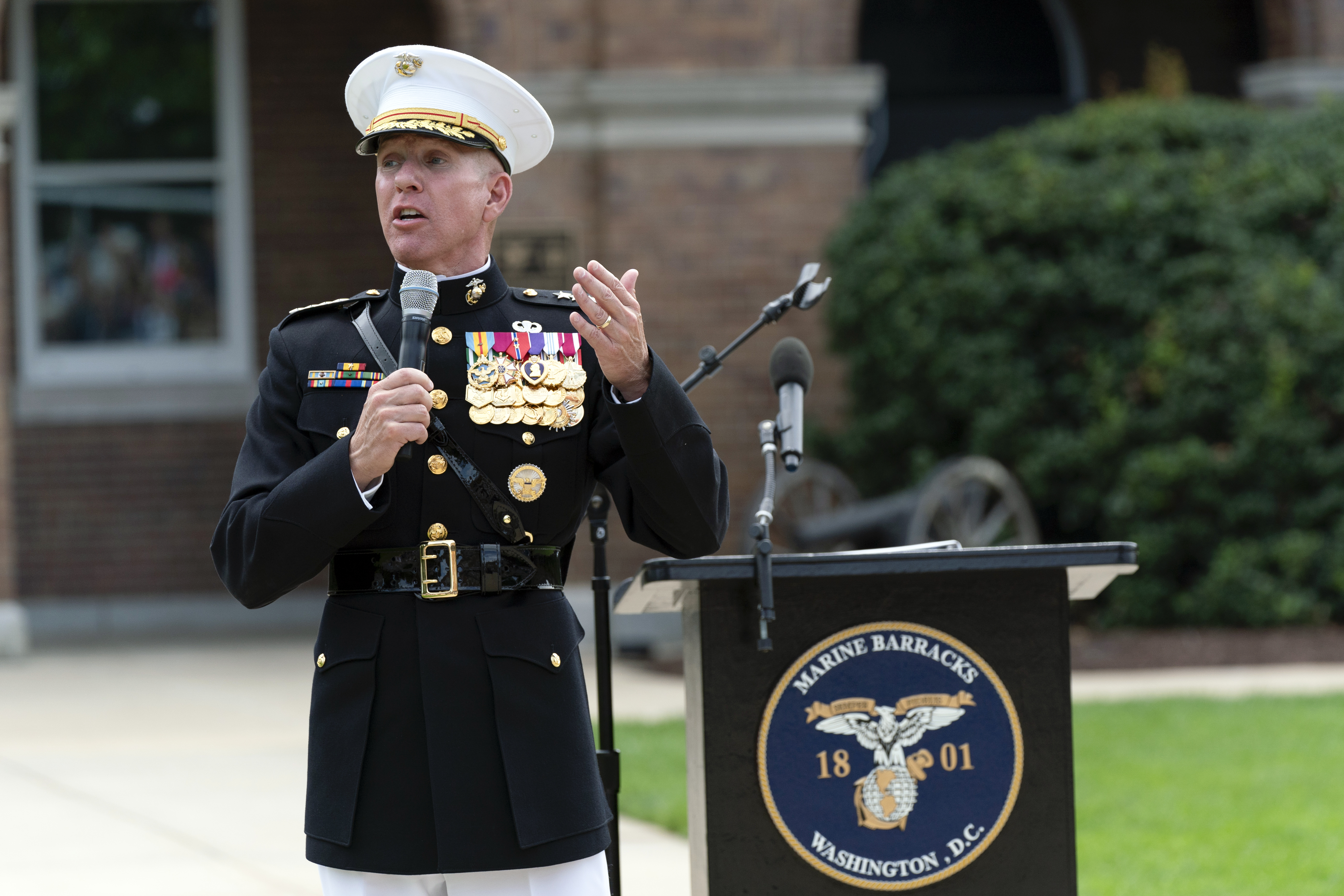 Marine Commandant Eric Smith making 'excellent progress' after