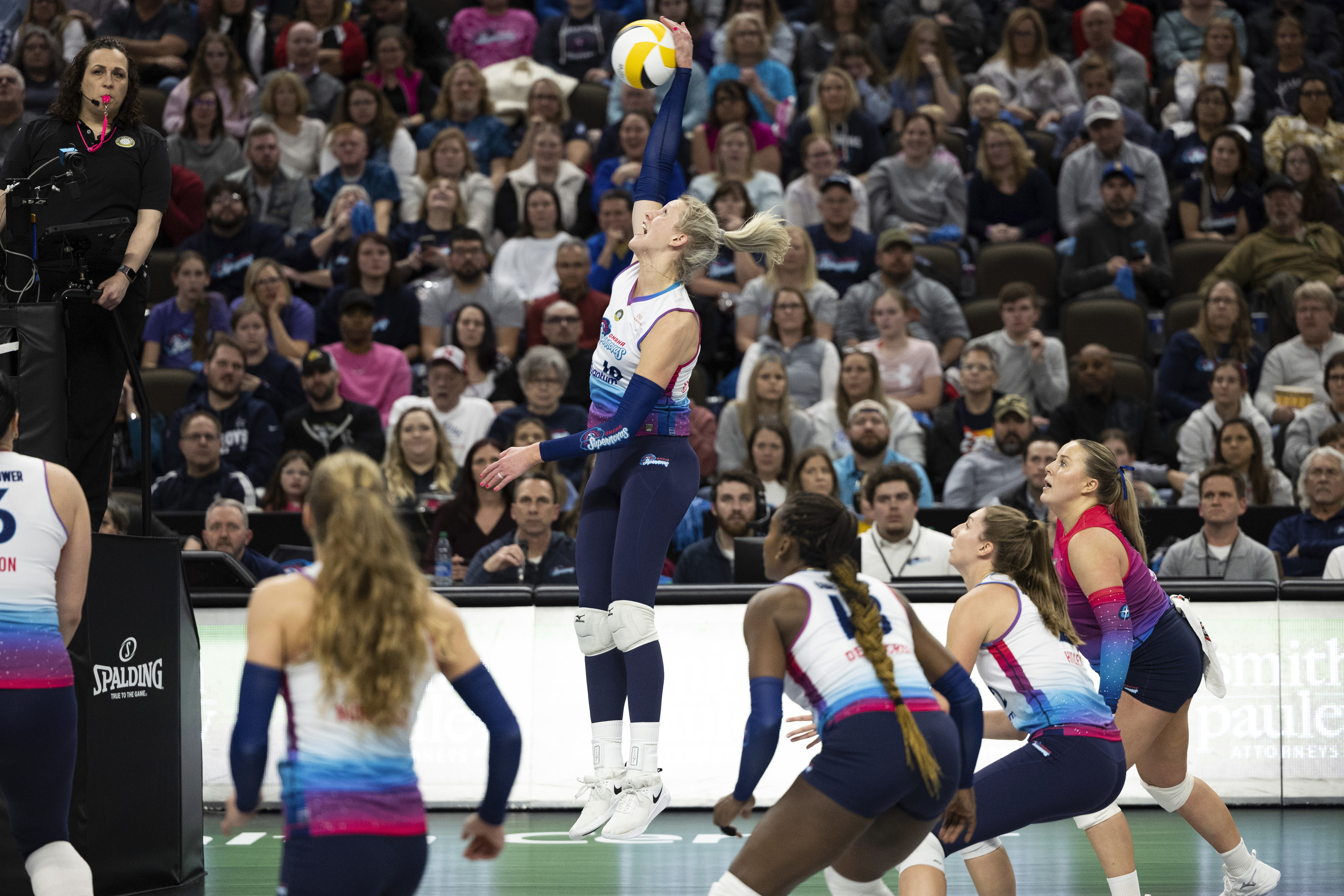 US women s professional volleyball void is filled and possibly