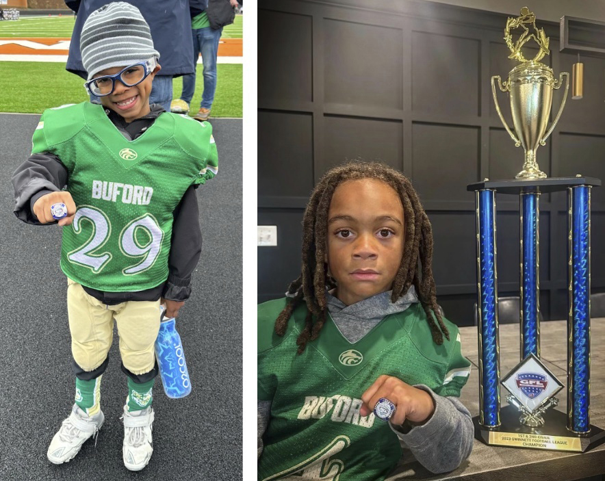 Youth football rings cheap