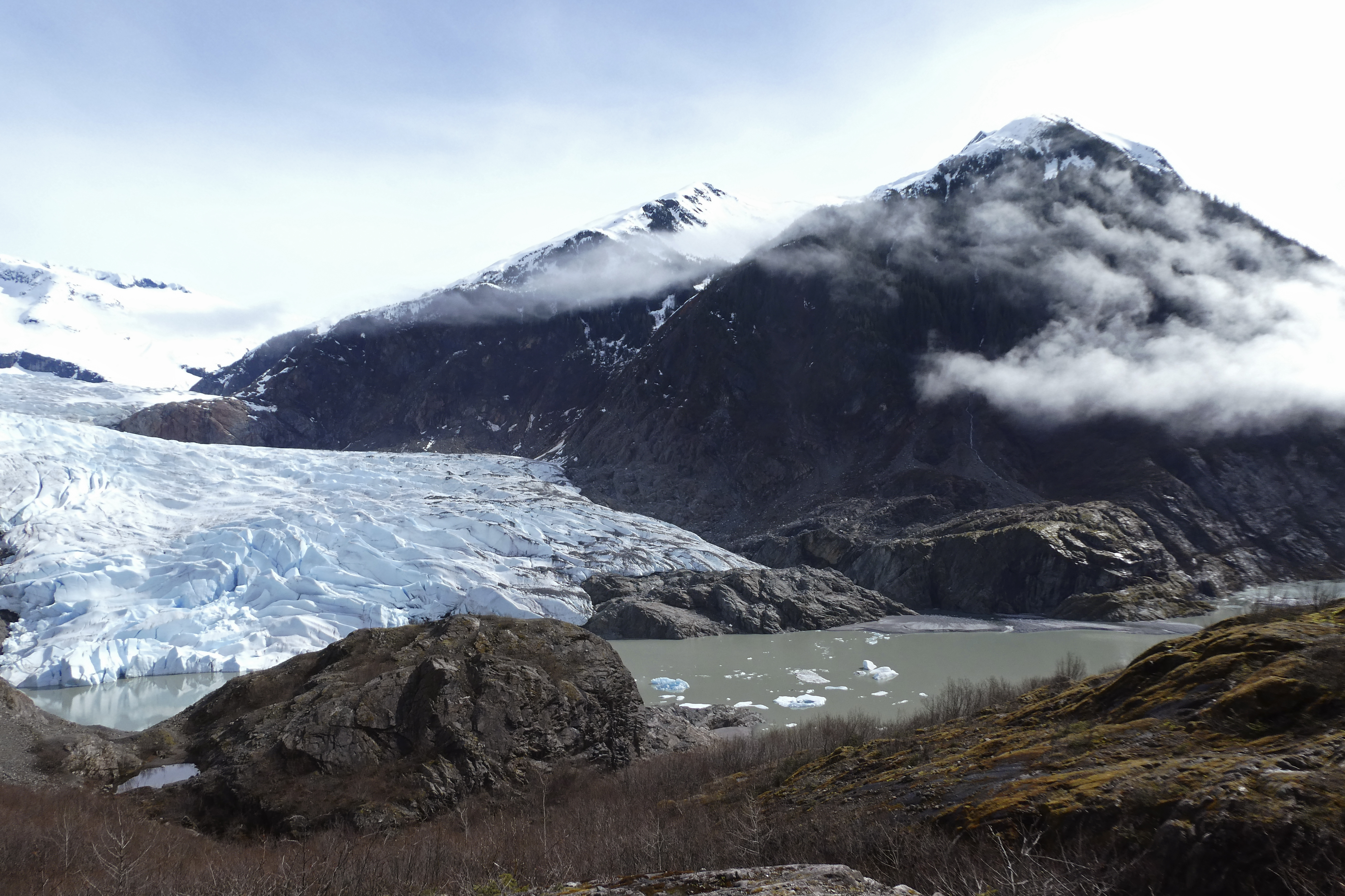 Mendenhall Glacier in Juneau, AK