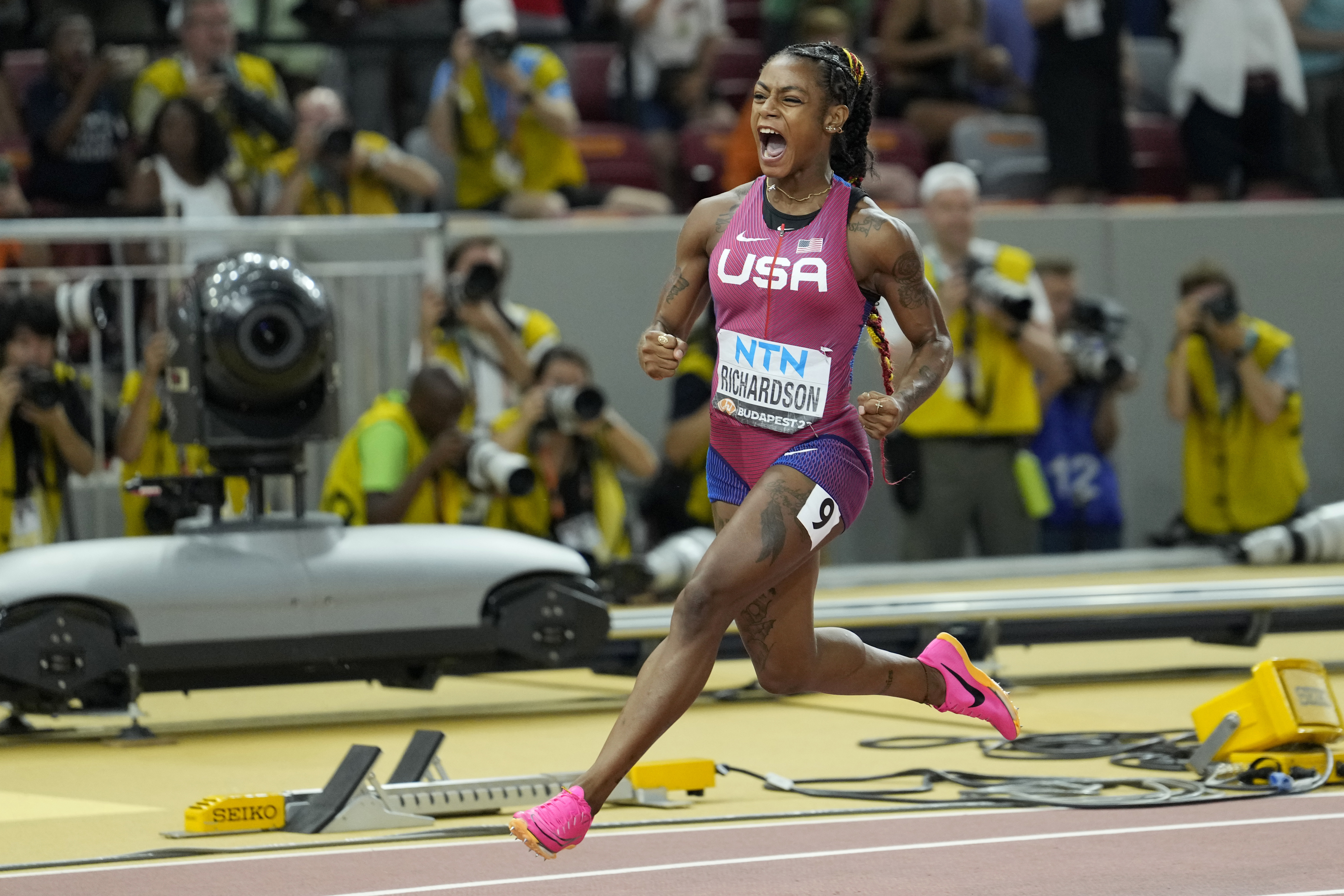 Track and field: All women's 100m world champions in the history