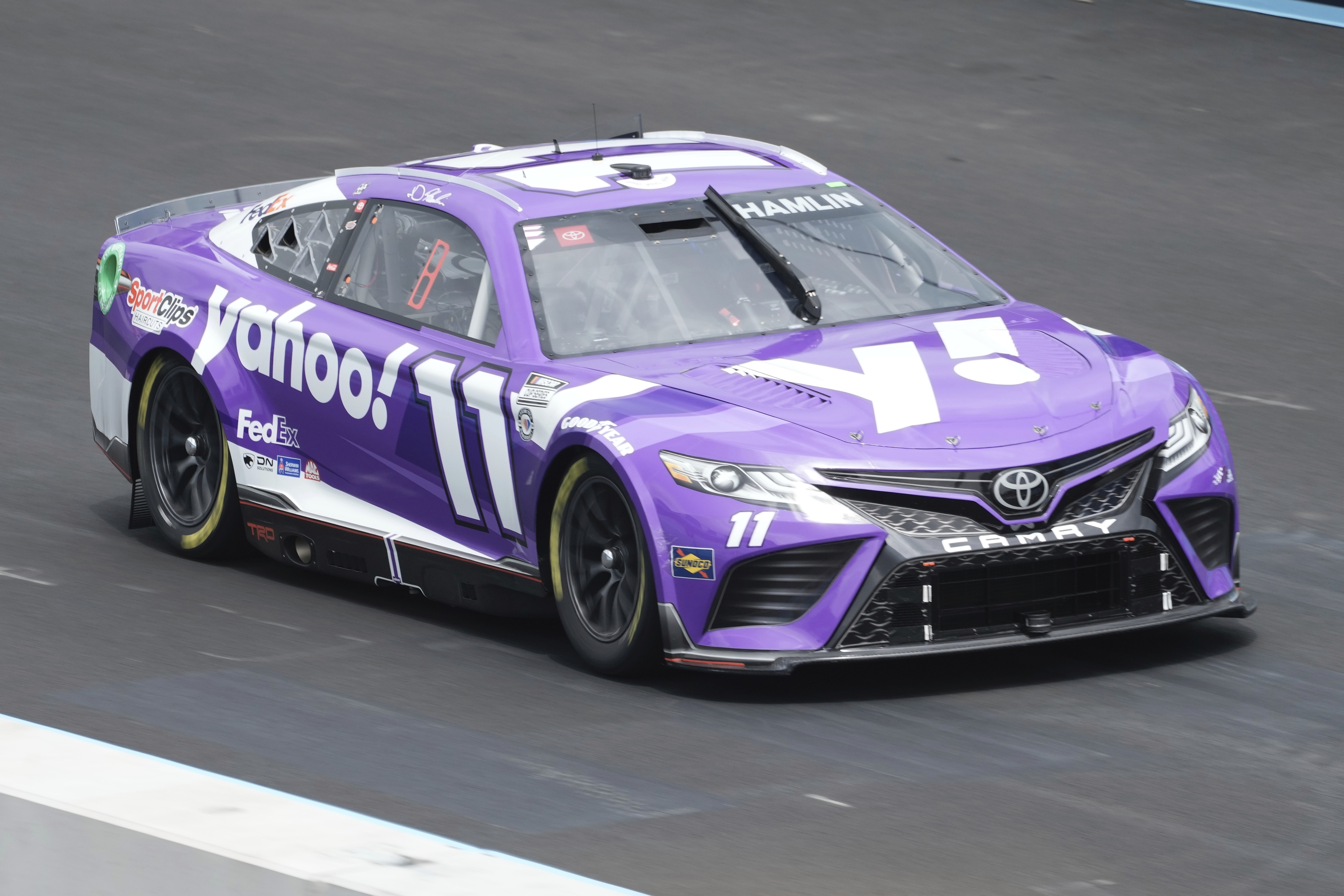 Saturday at Chicago Hamlin's single best day at the track in NASCAR