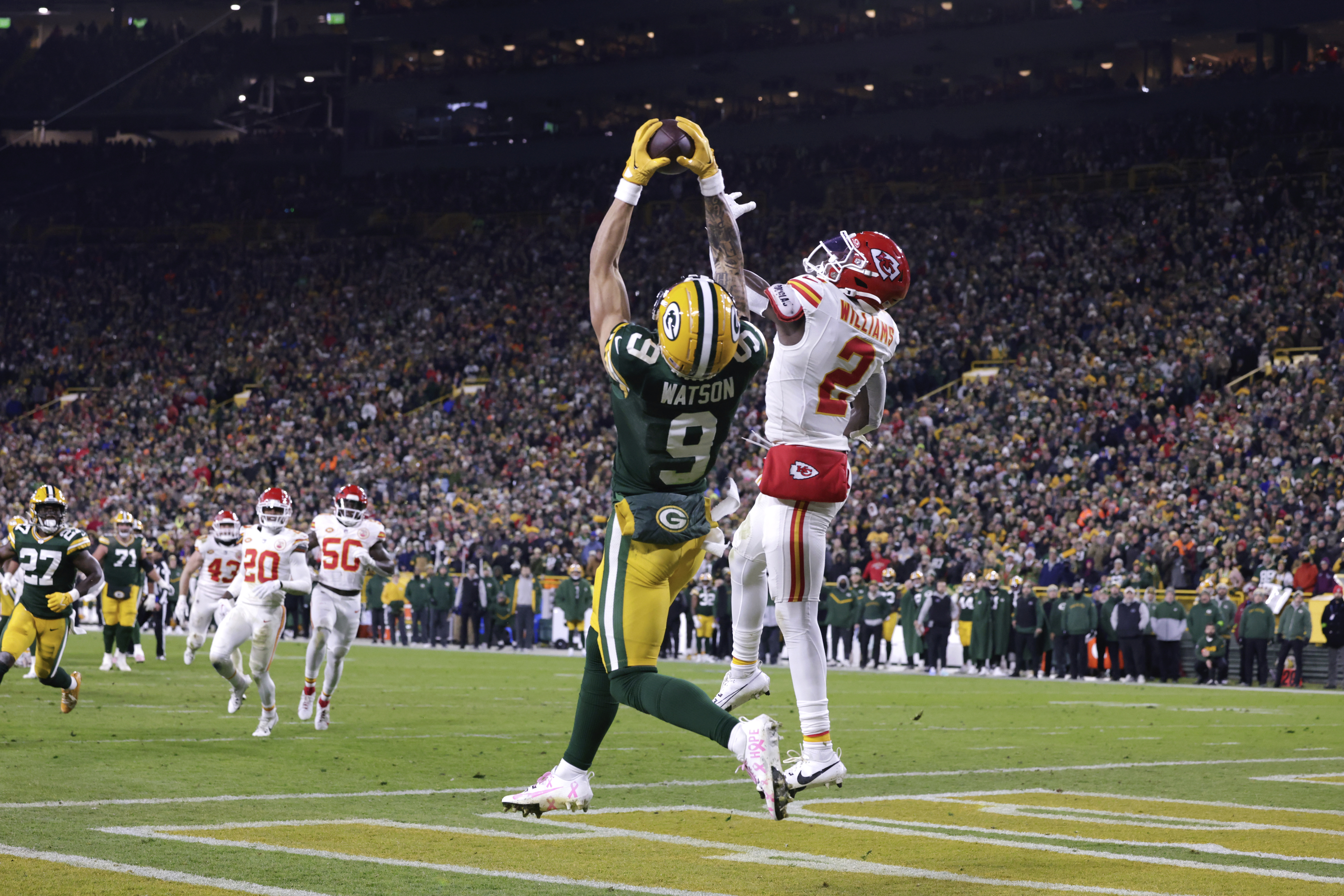 Sunday Night Football: Packers beat Chiefs 27-19 for 3rd straight