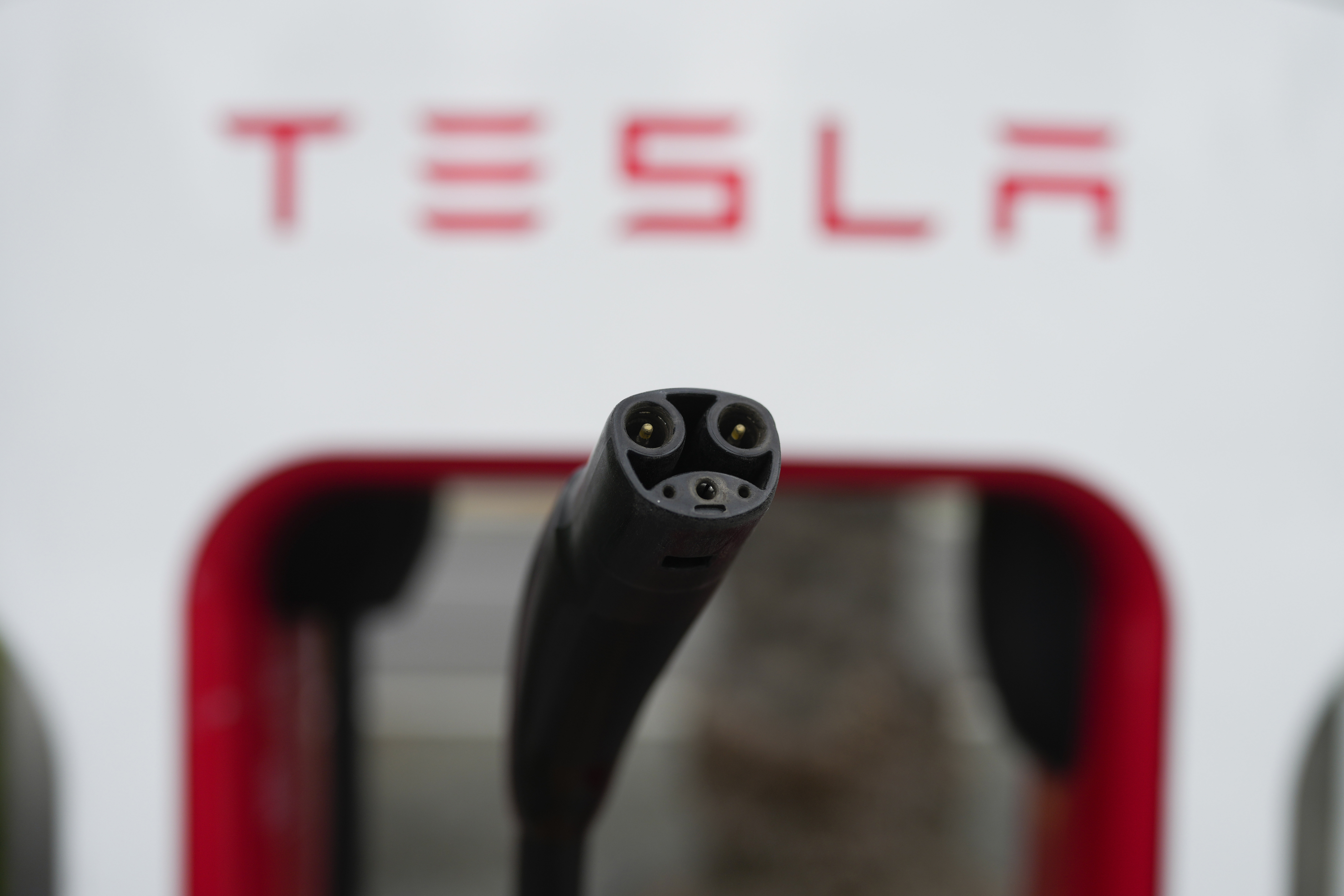 Can you charge a deals tesla at any charging station