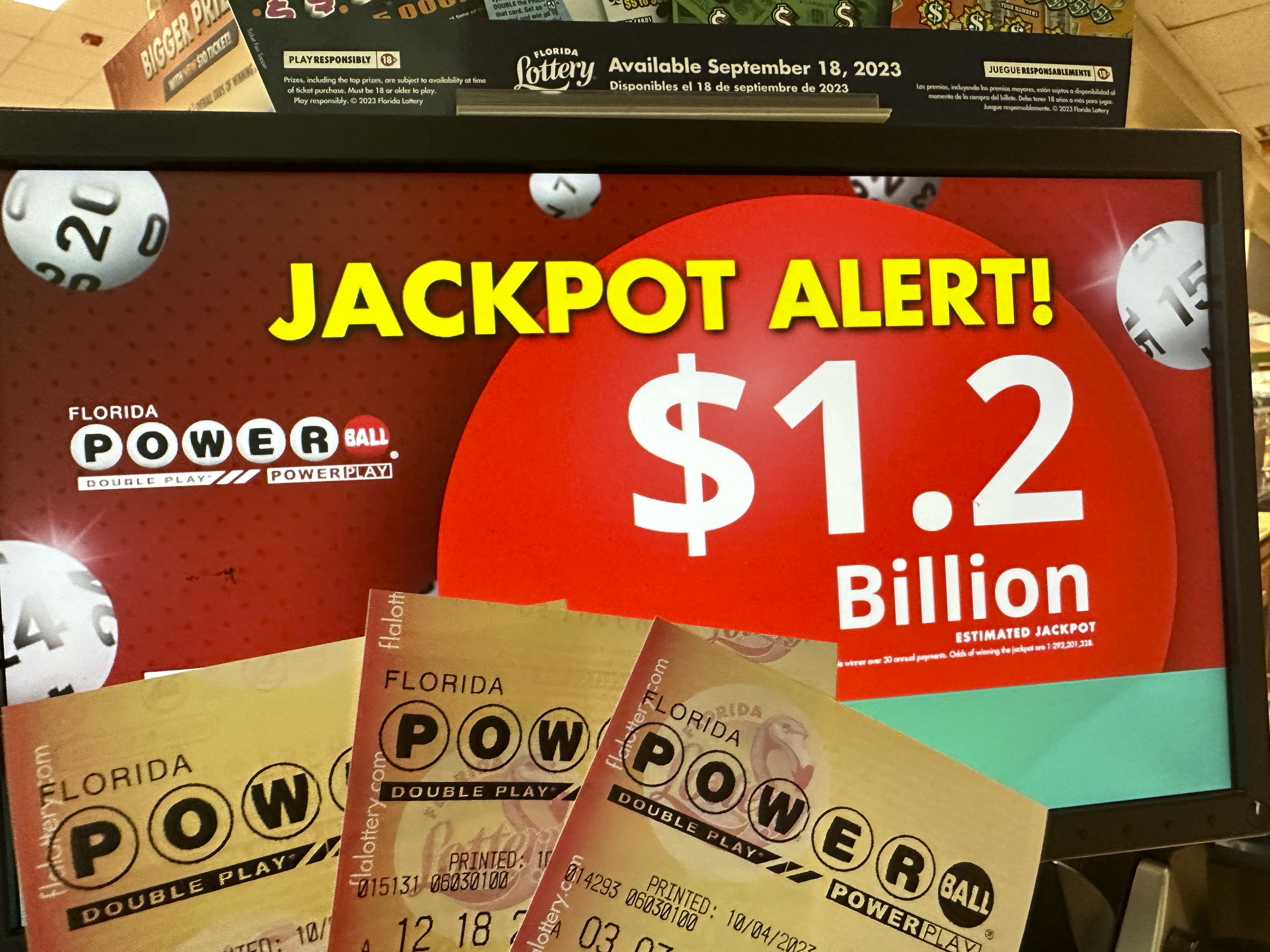 Powerball 10/2/23: No winner after Monday drawing, jackpot grows to $1.2  billion