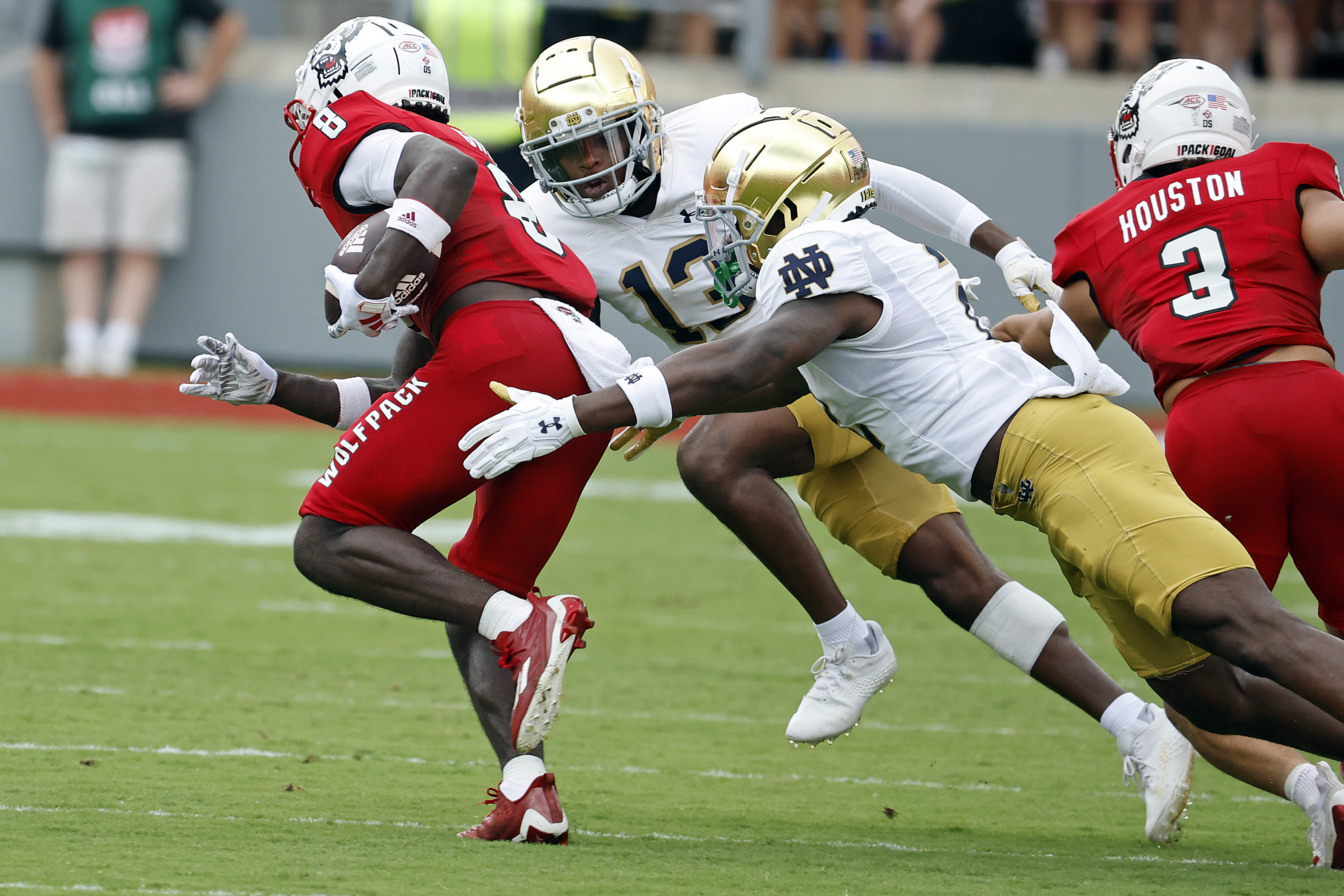 NC State's Ashford won't play against No. 13 Notre Dame after