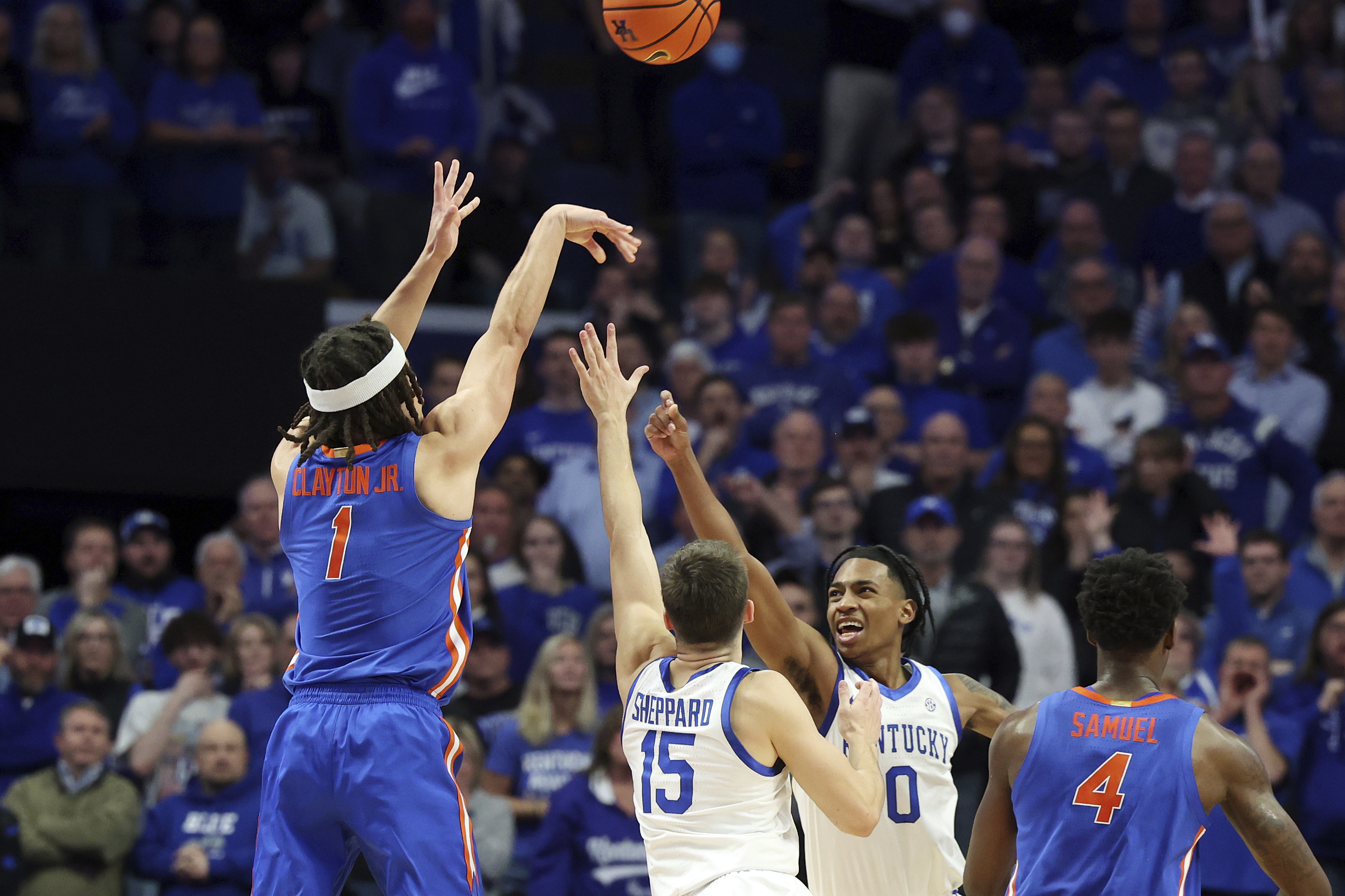 Clayton makes 7 3-pointers, including go-ahead in OT to lift Florida past  No. 10 Kentucky 94-91