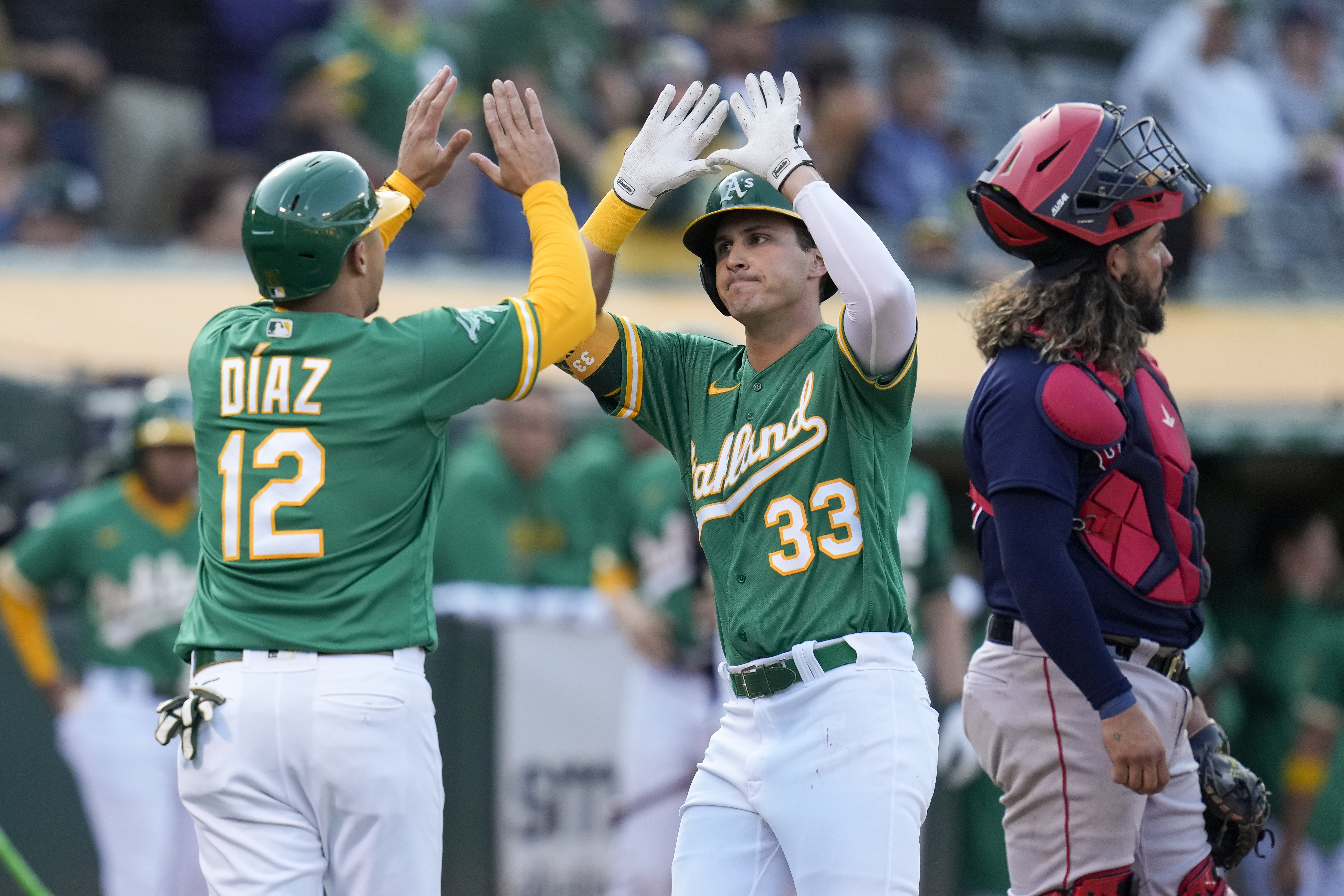 Oakland a's green sales uniforms