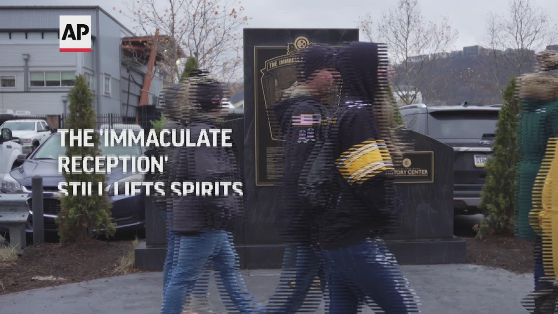 At 50, 'Immaculate Reception' still lifts Pittsburgh's spirits